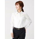 【特別価格】シャツ/ブラウス/レディース/destyle/ノンアイロン ピュアコットン/Easy Care Blouse レギュラーカラー ホワイト/ザ・スーツカンパニー