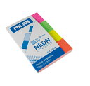 【MILAN ネオンカラー付箋紙セット 160枚入】 【ポスト投函OK】 ミラン ネオン スペイン ヨーロッパ文具 雑貨 かわいい ふせん 付箋メモ 文具 ピタメモ ブックマーク