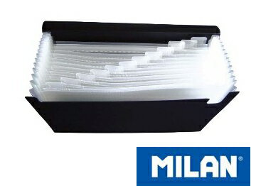 【MILAN-FACTIS アコーディオンファイル 12ポケット】【レタ350】ミラン|書類整理|トラベル|ヨーロッパ文具|スペイン|おしゃれ雑貨|文具|オフィス|輸入|海外|書類整理|ファイル|レシート|家計簿|小切手|トラベル|切符|