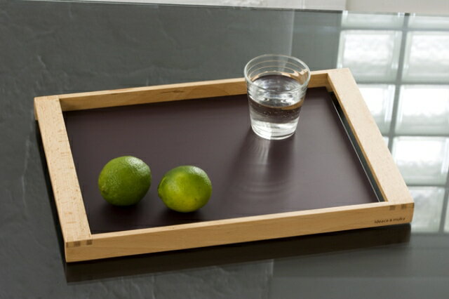 【ideaco&muku KITCHEN TRAY キッチントレー:3色】【セール】イデアコ|ドイツ産ブナムク材|無垢材|ナチュラル|天然|ぬくもり|木製|シンプル|リビング|キッチントレイ|お盆|おぼん|デザイン|北欧|生活雑貨