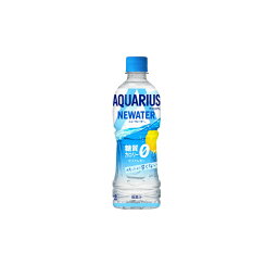 10%off クーポンコカ・コーラ社製品 アクエリアス NEWATER　500ml PET 1ケース 24本 送料無料 【d313-0】