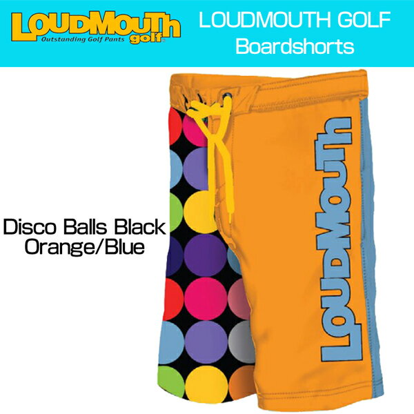 [Sale]Loudmouth Board Shorts ”Disco Balls Bla…...:thirdwave-lmstyle:10002951
