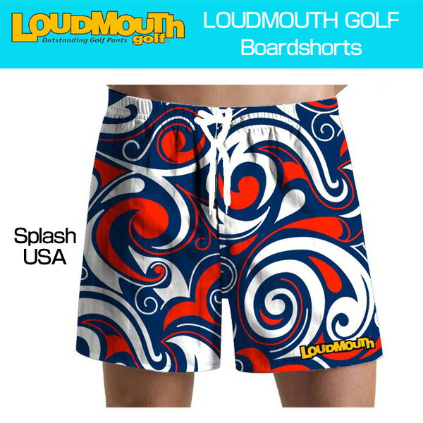 [Sale]Loudmouth Swim Trunks ”Splash USA”ラウドマウ…...:thirdwave-lmstyle:10003056