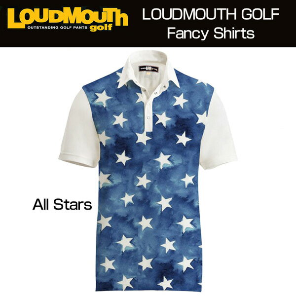 [Sale]Loudmouth Fancy Shirt hAll Starsh Eh}EX  t@V[Vc hI[X^[h[Vi]LoudmouthY |Vc StEFAgbvX