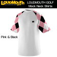 【Sale】Loudmouth Fancy Mock Neck Shirt ”Pick ＆ Black” (ラウドマウス メンズ ファンシー モ...