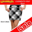 【Sale】【レディス】Loudmouth Skort ”Silver ＆ Black” (ラウドマウス スコート) シルバー＆ブ...