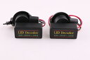 LED化 T25/3156バルブ LED警告灯キャンセラー内蔵ソケット 2個セット DC12V