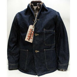 【2024春夏 再入荷】<strong>FULLCOUNT</strong>(フルカウント)[Lot.<strong>2015-1</strong> Denim Chore Jacket]チョアジャケット カバーオール デニムジャケット ONE WASH 日本製