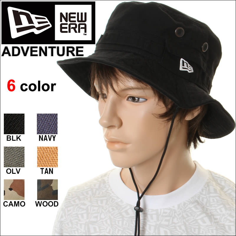 NEW ERA ニューエラ ADVENTURE HAT 6DAY アドベンチャー ダックコットン ア...:threelove:10014672