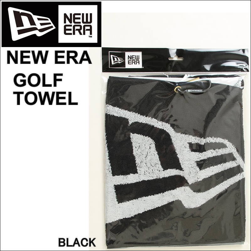 NEW ERA ニューエラ FLAG GOLF TOWEL フラッグ ロゴ ゴルフ タオル…...:threelove:10019541