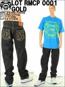 【送料無料】アールエムシー【RMC】JEANS ジーンズRMCP 0001 GOLD(ゴールド刺繍マーク)