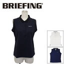正規取扱店 BRIEFING (ブリーフィング) BRG201W18 WS BASIC NO-SLEEVE SHIRT ベーシック ノースリーブシャツ レディース BR507 全3色