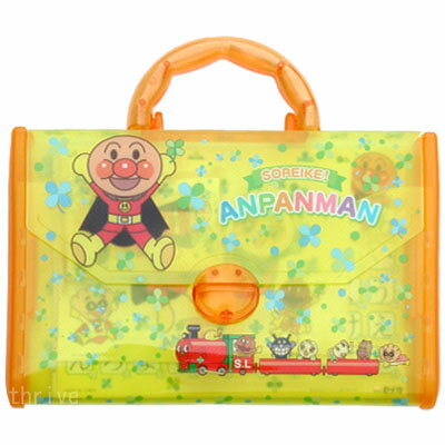 持ち運びに便利なバッグ付!アンパンマン お勉強バッグセット