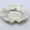 蓮錫茶托 長径103mm×高17mm