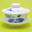 中国茶器・青花磁器 蓋碗(蓮香)100ml