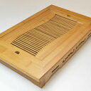 雅閣竹茶盤【貯排水両用】53×31×6cm