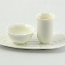 白磁の中国茶器・茶杯（品茗杯と聞香杯）、茶托三点セット 杯20ml...:tian-xiang:10000079