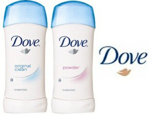 【Dove】ダヴデオドラント制汗剤74g(オリジナルクリーン・パウダー)たっぷり使えるロングサイズ☆送料200円〜定形外発送承ります！