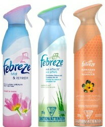 SALE【Febreze】USファブリーズエアーエフェクツスプレー(船便でのお届け・配達日御指定不可となります)アメリカのファブリーズミストラル☆