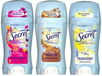 【Secret】シークレットデオドラント制汗剤セントエクスプレッションズ