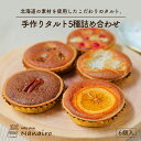 手作りタルト 5種類詰め合わせ【6個入】nanairo なないろ アーモンド オレンジ いちじく コーヒー ココナッツ バナナ スイーツ 焼き菓子 北海道 お土産 ギフト プレゼント お取り寄せ 北海道素材 送料無料