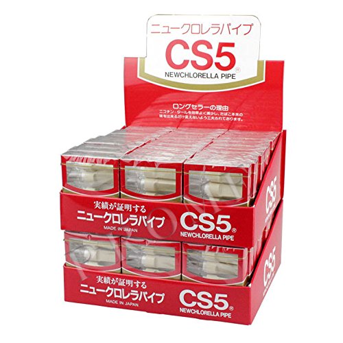 【送料無料】ニュークロレラパイプ CS5 ヤニ取り　60P　ミニパイプ　【北海道・沖縄・離島を除く】