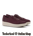 【公式】ティンバーランド Timberland アウトレット レディース ベルリン パーク スニーカー - バーガンディーA1RRJ オックスフォード カジュアル ストリート シンプル タウンユース コンフォート ヌバック レザー サステナブル
