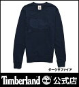 【アウトレット】ティンバーランド timberland メンズ ウェストフィールドリバー アップリケ クルーネック| ティンバ ティンバー timber ニット 秋 長袖ニットセーター セーター 長袖 秋 秋冬 トップス トップス クルーネックセーター 大きいサイズ
