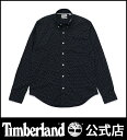 【アウトレット】ティンバーランド timberland メンズ 長袖 サンクックリバー プリント ポプリン シャツ スリム