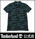 【アウトレット】ティンバーランド timberland メンズ 半袖 ミラーズリバー カモ ピケ ポロ