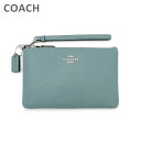 COACH コーチ ポーチ バッグ 22952 SV/MR マリン レザー クラッチバッグ レディース 【送料無料(※北海道・沖縄は1,000円)】