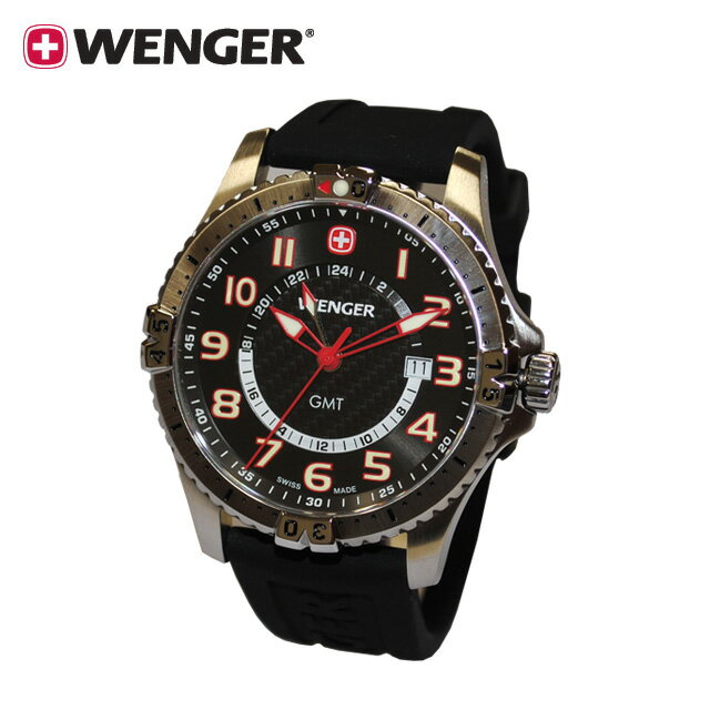【国内正規品・3年保証】WENGER（ウェンガー） 時計 腕時計 Squadron スクアドロン 77075 メンズ・レディース【送料無料（※北海道・沖縄は525円）】