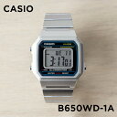 CASIO STANDARD DIGITAL カシオ スタンダード デジタル B650WD-1A 腕時計 メンズ レディース チープカシオ チプカシ プチプラ シルバー ブラック 黒 日本未発売
