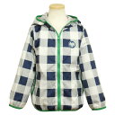 【お買い物マラソン限定プライス】 ウインドブレーカー 子供 キッズ 男の子 ジャンパー 裏メッシュ チェック柄 ウィンドブレーカー ジャケット☆全2色