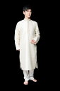 クルタ・パジャマ【光沢生地 パールホワイト】 / クルタパジャマ Kurta Pajama 男性 送料無料 レビューでタイカレープレゼント あす楽