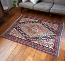 【送料無料】 【一点物】アフガニスタンの手織りトライバルキリム スリット織り 約147cm x 125cm / Kilim 絨毯 ラグ アジアン インテリア エスニック アジア【レビューで1000円クーポン プレゼント】