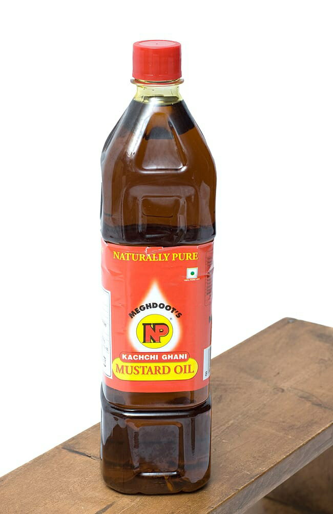 Mustard Oil - マスタードオイル 500ml-食器・食材【インドとアジアの食品・食材】【あす楽対応_関東】【あす楽対応_甲信越】【あす楽対応_北陸】【あす楽対応_東海】　