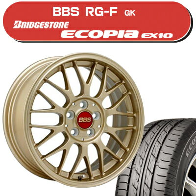 ≪送料無料≫サマータイヤ＆ホイール 4本セット エコピアEX10 205/55R16+BBS RG-F