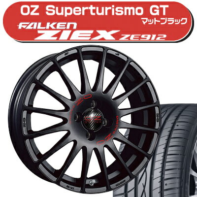 ≪送料無料≫サマータイヤ＆ホイール 4本セット ジークスZE912 225/45R18+スーパーツーリズモ-GT