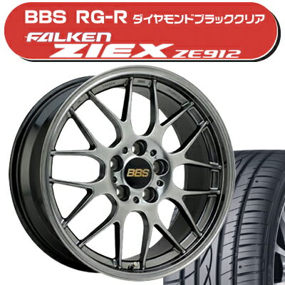 ≪送料無料≫サマータイヤ＆ホイール 4本セット ジークスZE912 235/45R17+BBS RG-R