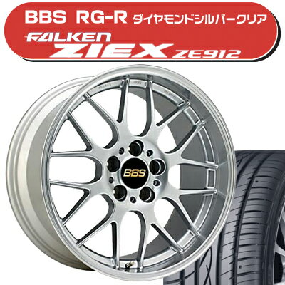 ≪送料無料≫サマータイヤ＆ホイール 4本セット ジークスZE912 235/35R19+BBS RG-R