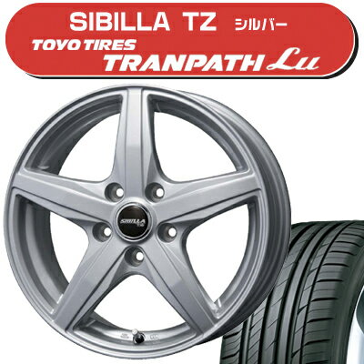 ≪送料無料≫トーヨータイヤ 夏タイヤ トランパスLu 215/65R16+シビラTZ サマータイヤ＆ホイール 4本セット