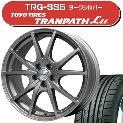 ≪送料無料≫トーヨータイヤ 夏タイヤ トランパスLu 215/60R16+TRG-SS5 サマータイヤ＆ホイール 4本セット