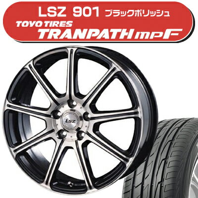 ≪送料無料≫トーヨータイヤ 夏タイヤ トランパスmpF 215/60R16+LSZ901 サマータイヤ＆ホイール 4本セット