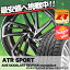 225/40R19 93W XL ATR SPORT エーティーアールスポーツ ATR Sports エーティーアールスポーツ AME MODELART REVIVER-monoblock AME モデラート リヴァイバー モノブロック サマータイヤホイール4本セット