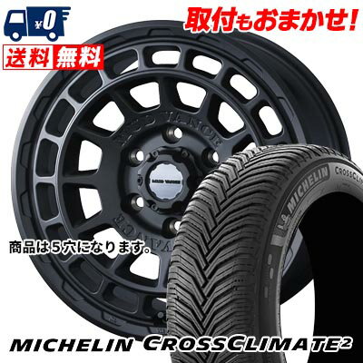 215/60R16 99V XL MICHELIN CROSSCLIMATE 2 MUDVANCE X Type F サマータイヤホイール4本セット 【取付対象】