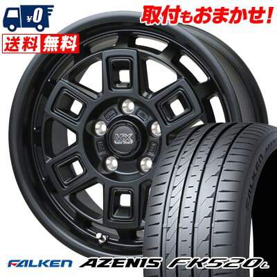 225/50R17 98Y XL FALKEN AZENIS FK520L MAD CROSS AEVER サマータイヤホイール4本セット 【取付対象】