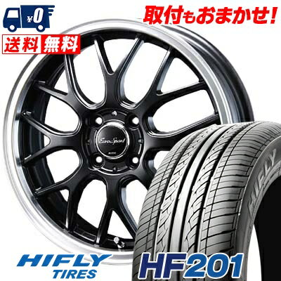 165/55R14 72H HIFLY HF201 Eoro Sport Type 805 サマータイヤホイール4本セット 【取付対象】