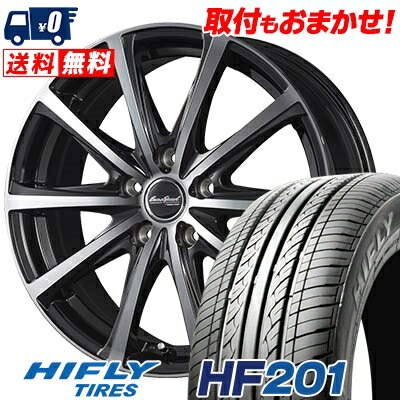 195/65R15 91V HIFLY HF201 EuroSpeed V25 サマータイヤホイール4本セット 【取付対象】