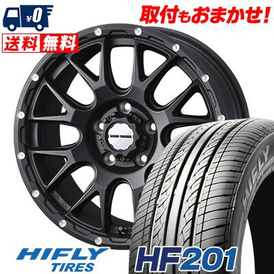 205/55R16 91V HIFLY HF201 MUDVANCE 08 サマータイヤホイール4本セット 【取付対象】